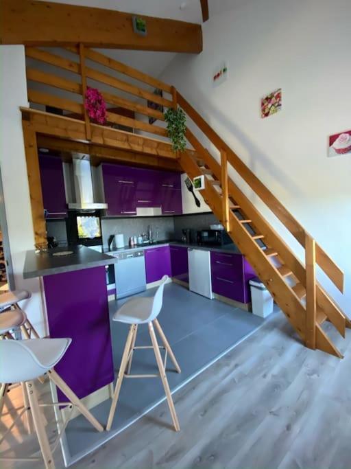 Appartement Lumineux Avec Vue Sur Les Montagnes Morbier Exteriör bild